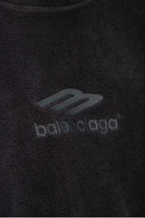 Balenciaga Fleece sweatshirt with logo