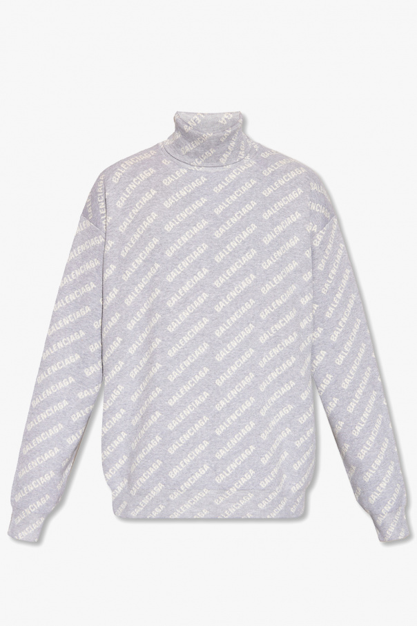 Balenciaga Patterned turtleneck sweater