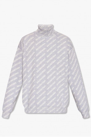 Patterned turtleneck sweater od Balenciaga