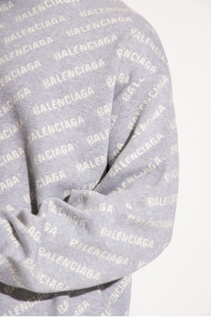 Balenciaga Patterned turtleneck paisley-print sweater