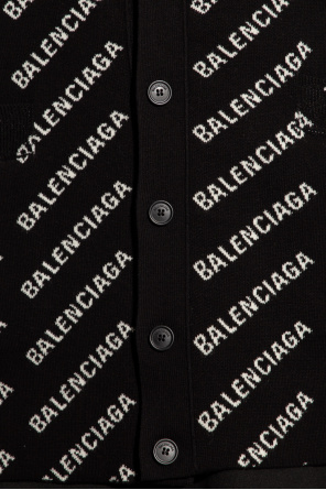 Balenciaga Rick Owens three-pocket zip-up leather jacket Schwarz