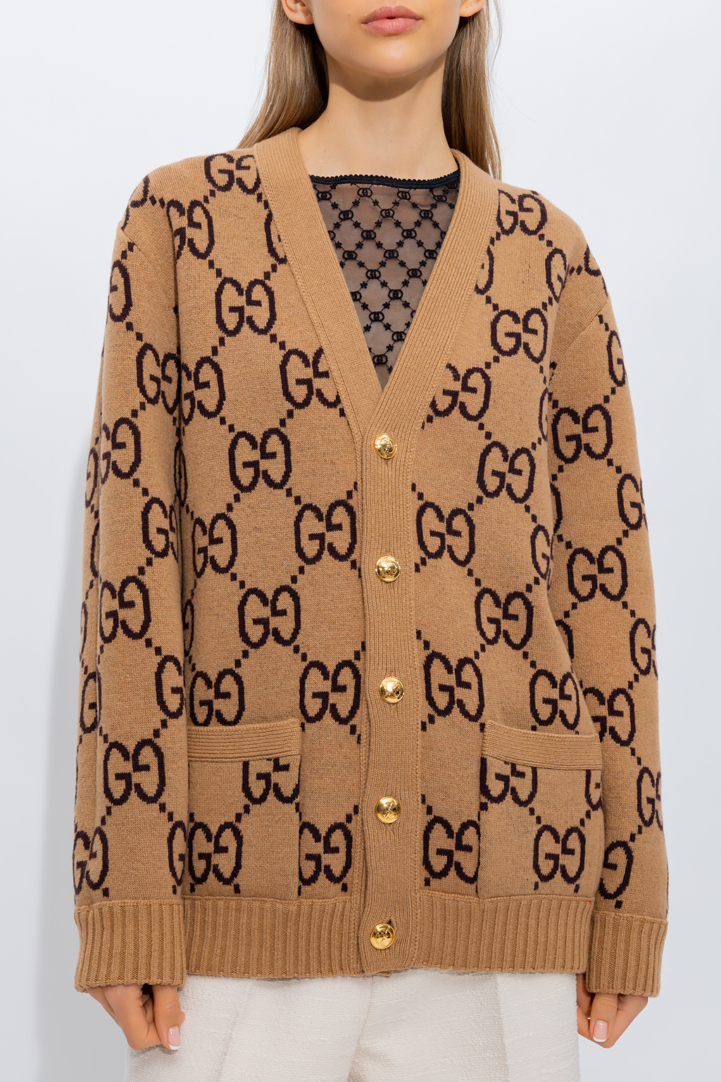 gucci Herren Reversible cardigan