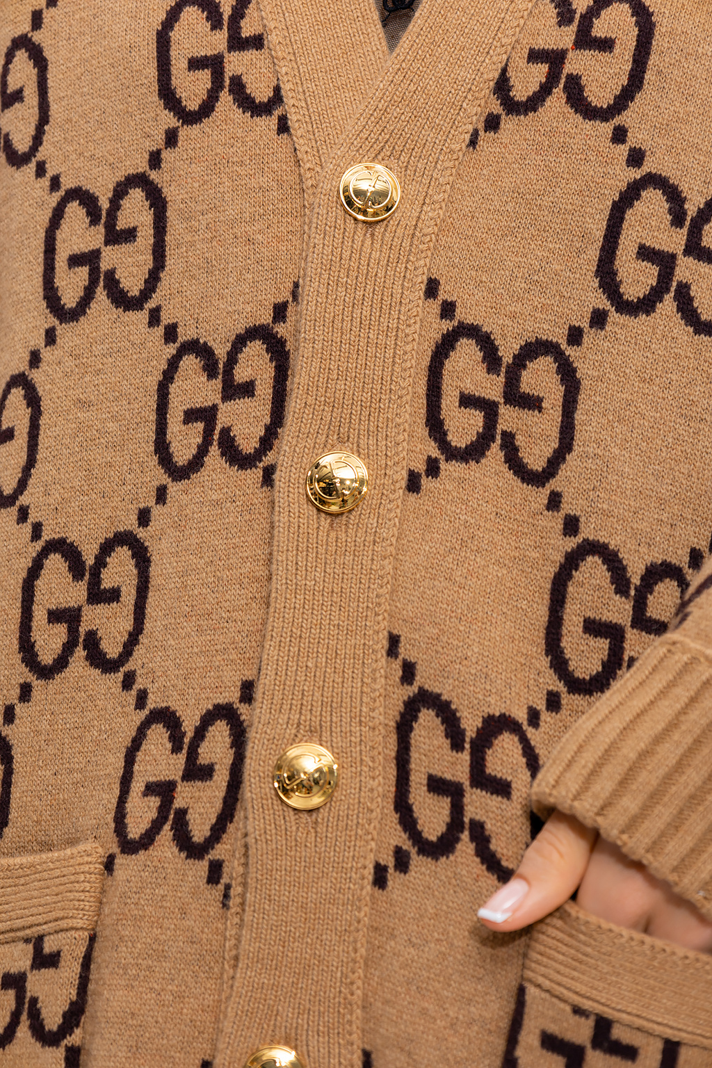 gucci Herren Reversible cardigan