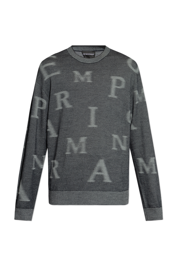 Emporio Armani Wełniany sweter