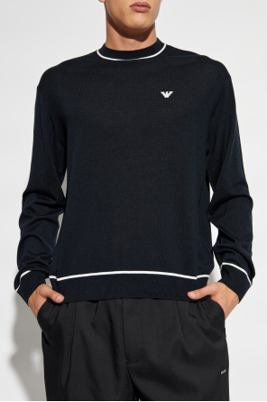 Emporio Armani Sweter z logo