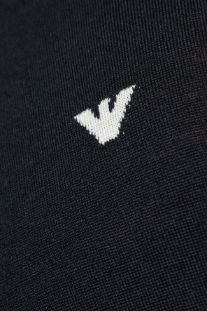 Emporio Armani Sweter z logo