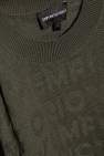 Emporio Armani GREY Wool sweater with monogram