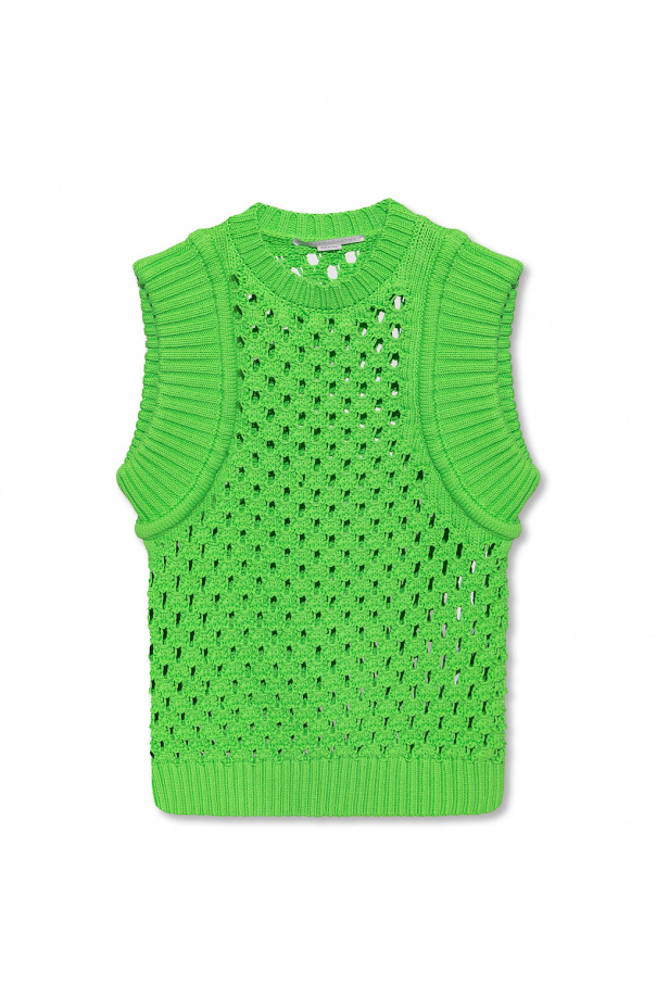 stella logo McCartney Openwork vest