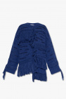 Stella McCartney BLUE Sweater with fringes
