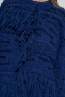 Stella McCartney BLUE Sweater with fringes