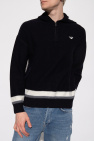 Emporio Strawberry armani Hooded wool sweater