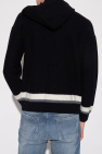 Emporio Strawberry armani Hooded wool sweater