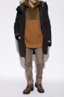 Emporio Armani BROWN Wool hooded sweater