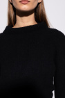 Emporio armani beanie Sweater with standing collar