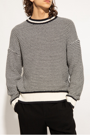 Emporio Armani Cotton sweater with logo