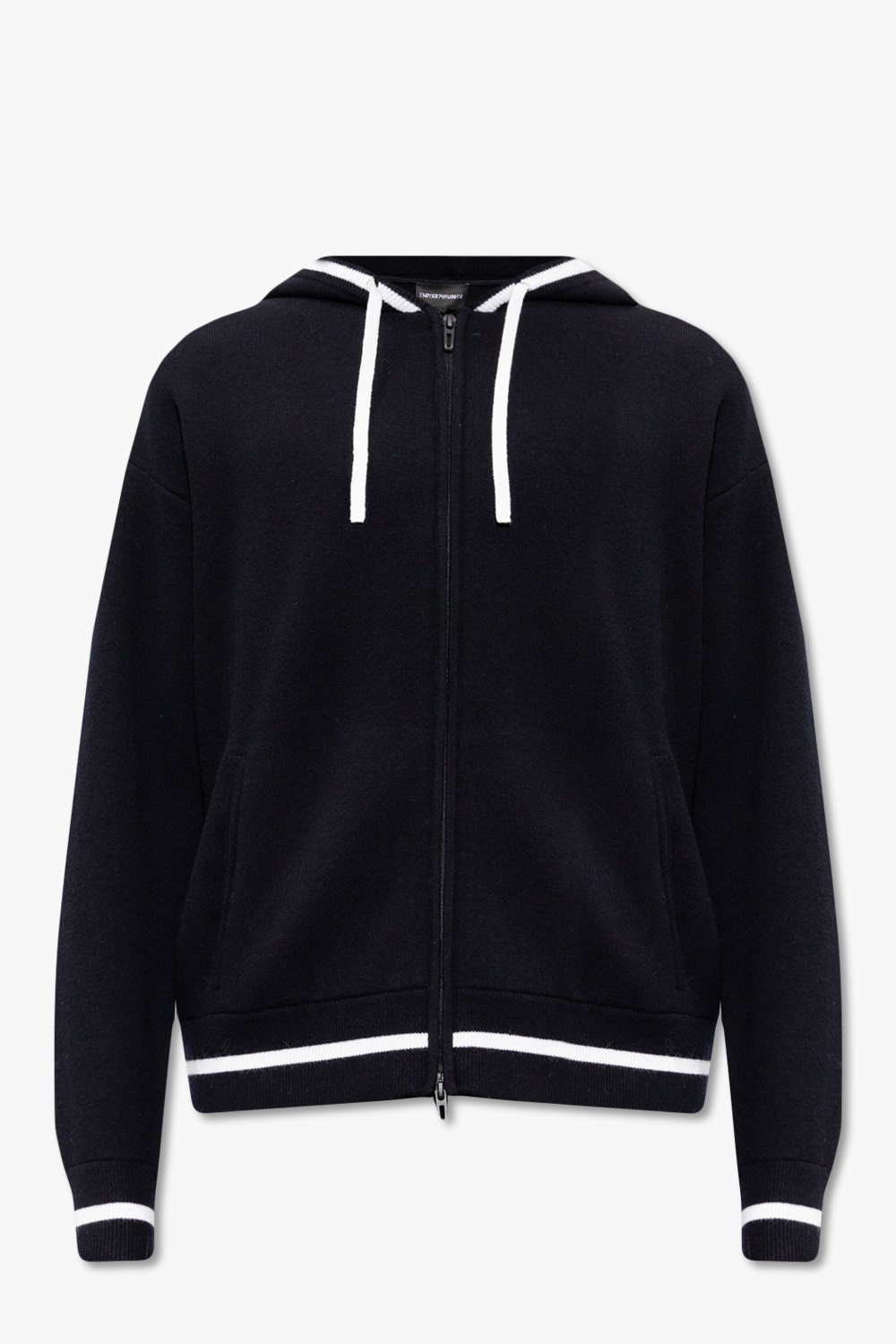 Emporio Armani Hooded cardigan