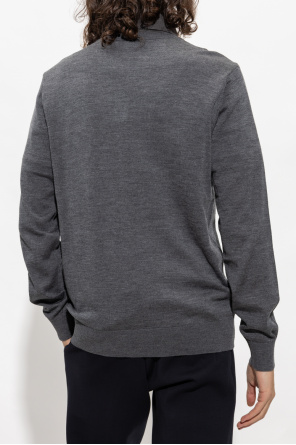 Emporio armani derby Wool sweater with logo