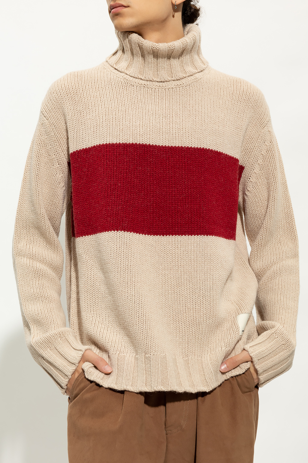 Emporio Armani Wool turtleneck sweater