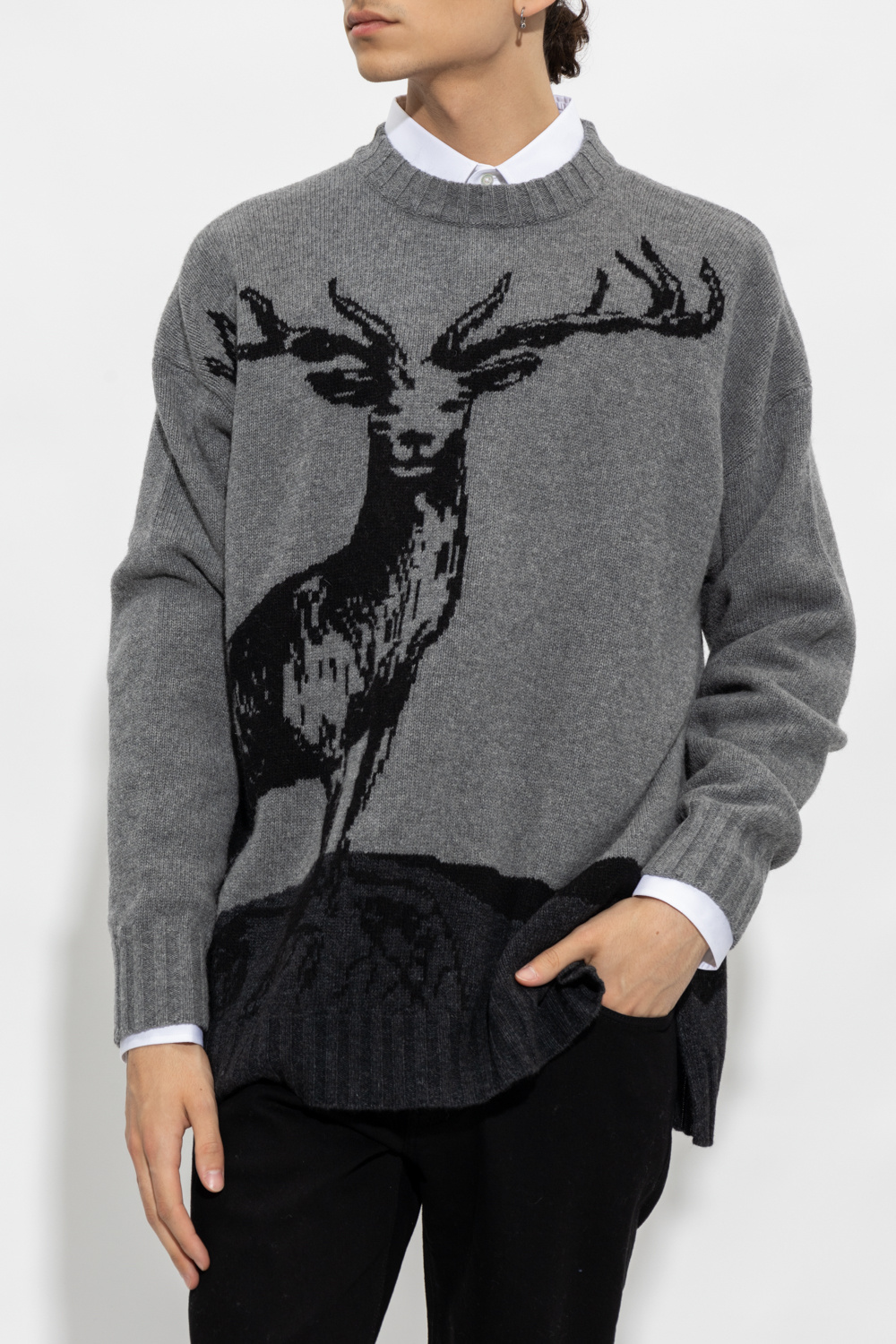 Emporio Armani Sweater with animal motif