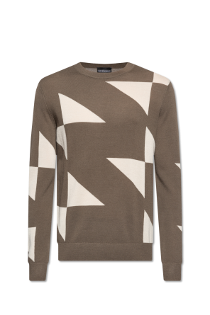 Giorgio Armani jacquard knitted jumper