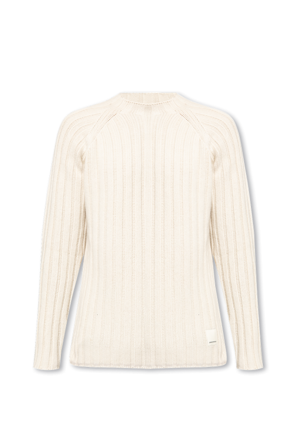 Emporio Armani Prążkowany sweter