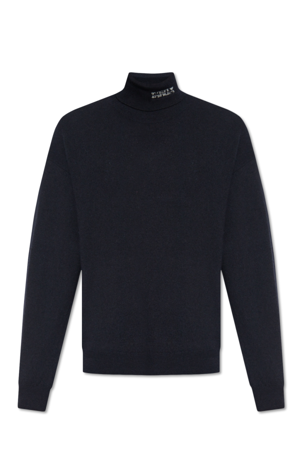 Emporio Armani Turtleneck sweater with logo