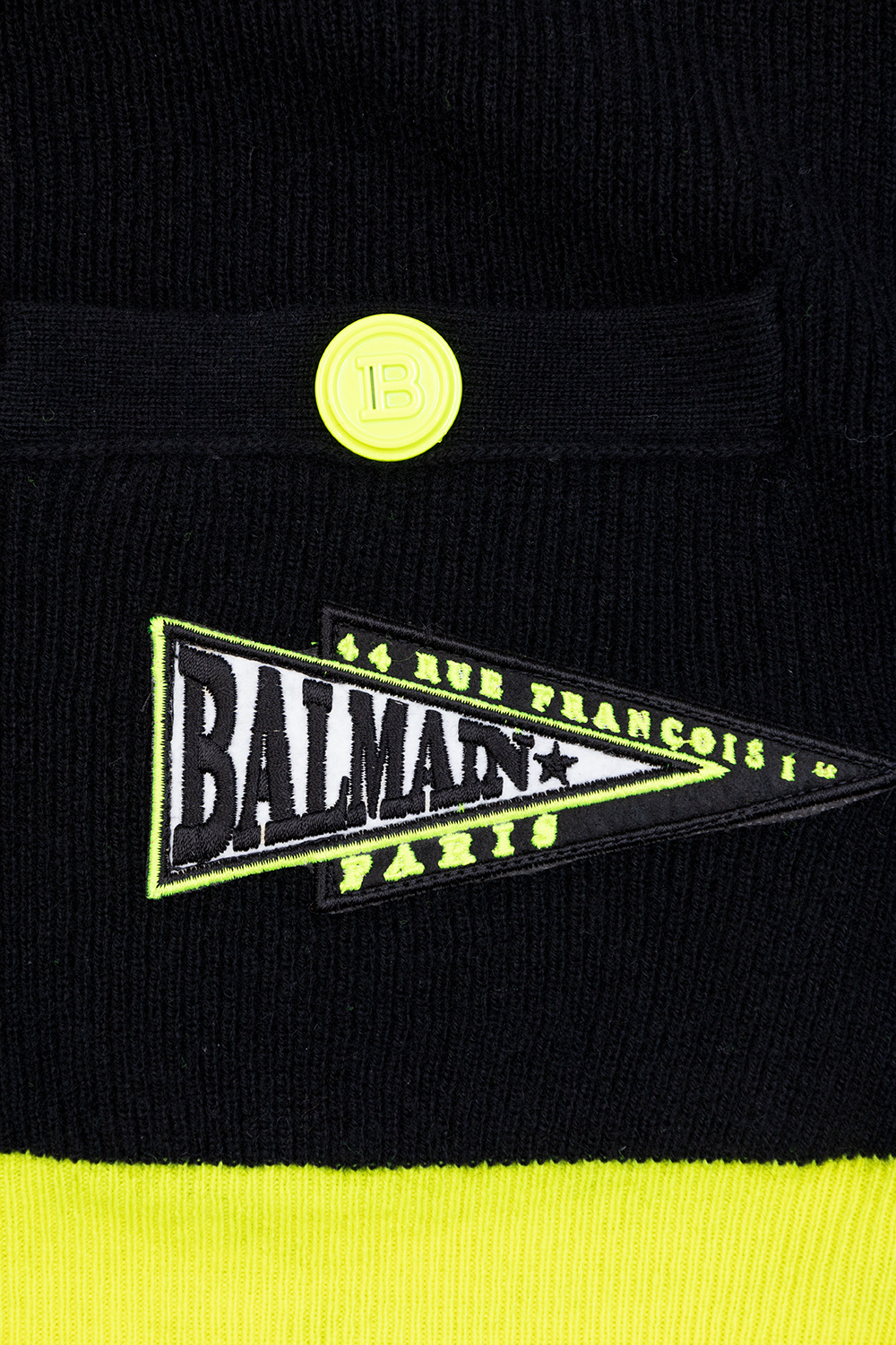 balmain LOGO Kids Wool cardigan