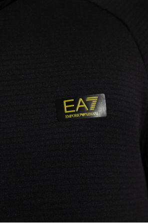 EA7 Emporio Armani Emporio Armani Kids logo-plaque detail bow tie