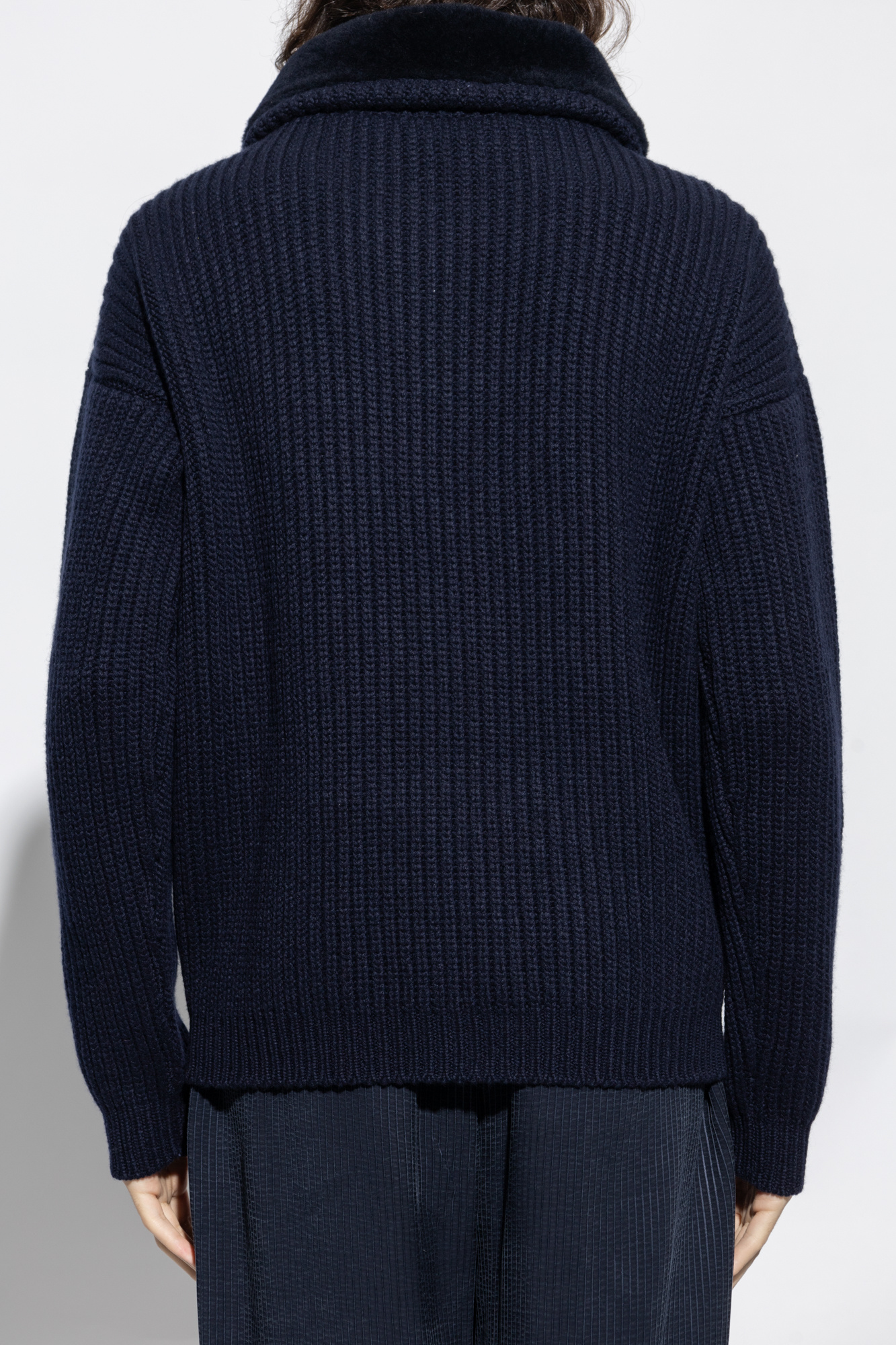 Giorgio Armani Cashmere Sweater - Blue - 52