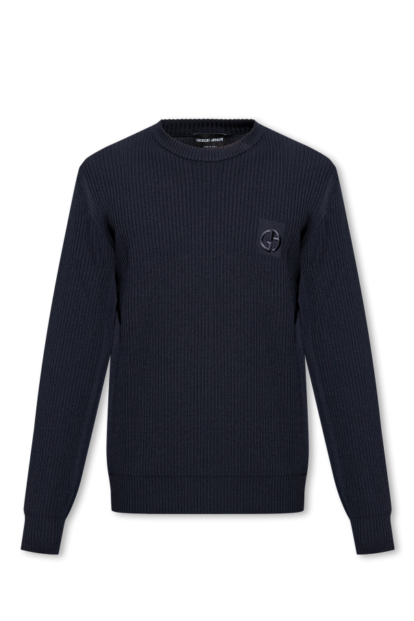 Giorgio Armani Wełniany sweter