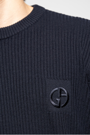 Giorgio Armani Wełniany sweter