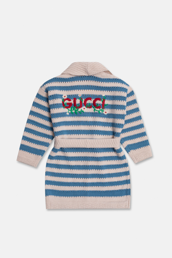 Gucci Kids Cardigan with logo