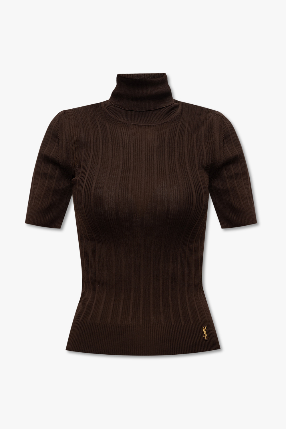 Saint Laurent Silk turtleneck top