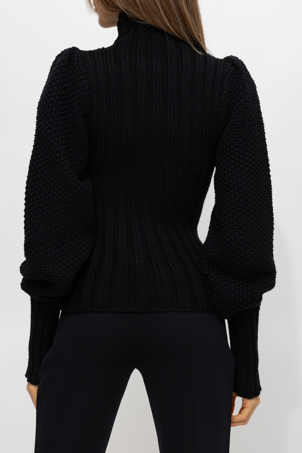 Saint Laurent Sweater with puff sleeves