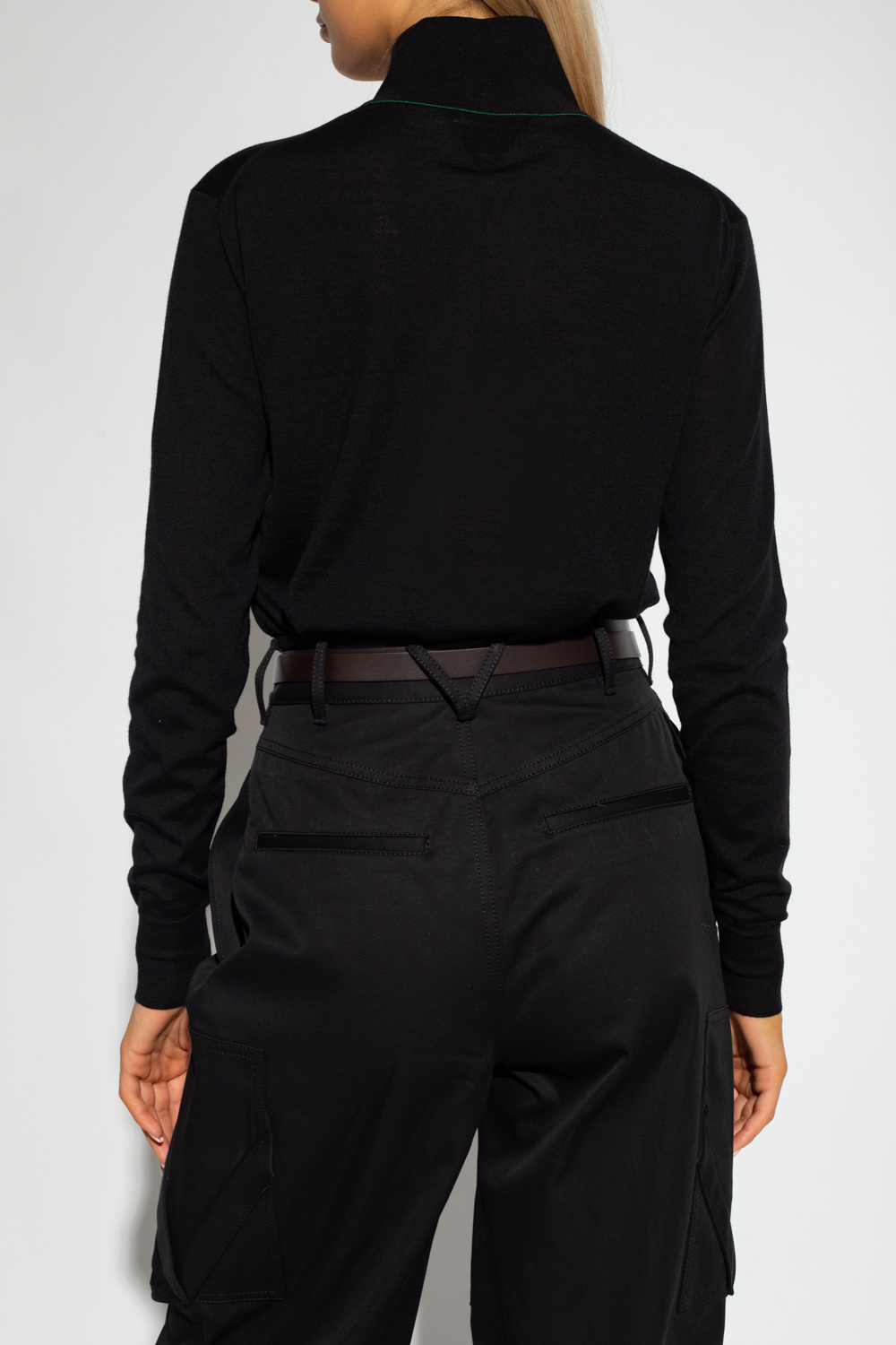 Bottega Veneta Sweater with standing collar