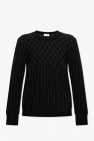 Saint Laurent BLACK Lurex sweater