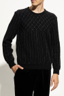 Saint Laurent BLACK Lurex sweater