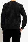 Saint Laurent BLACK Lurex sweater