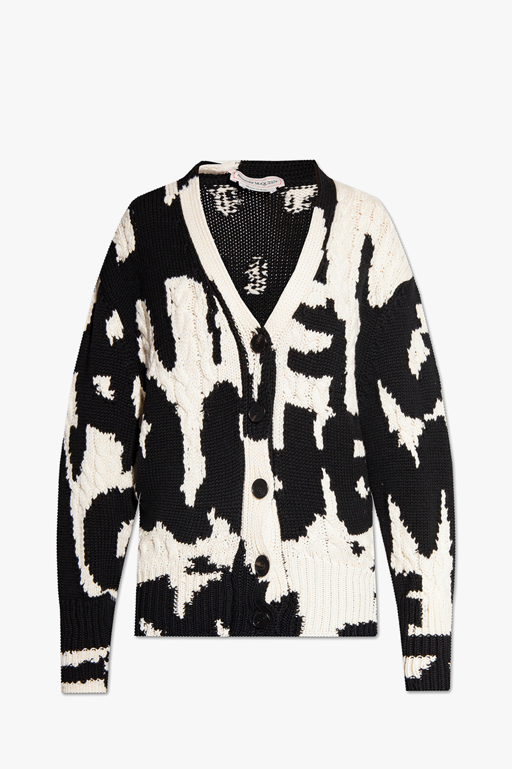 Alexander McQueen Wool cardigan