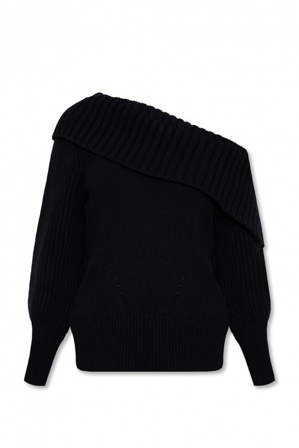 Alexander McQueen One-shoulder sweater