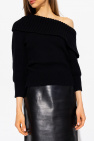 Alexander McQueen One-shoulder sweater