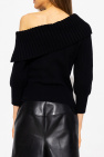 Alexander McQueen One-shoulder sweater