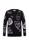 Alexander McQueen Embroidered sweater