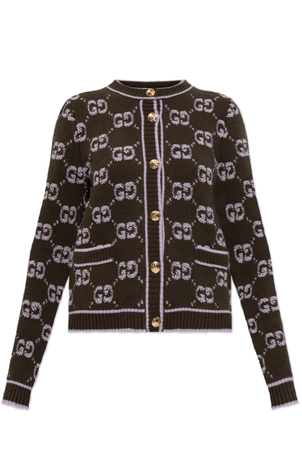 Cardigan with "GG" pattern od Gucci