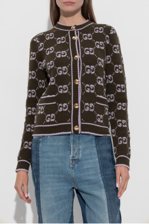 Gucci Cardigan with "GG" pattern