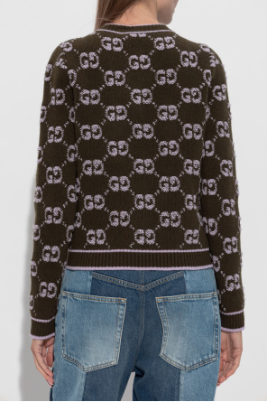 Gucci Cardigan with "GG" pattern