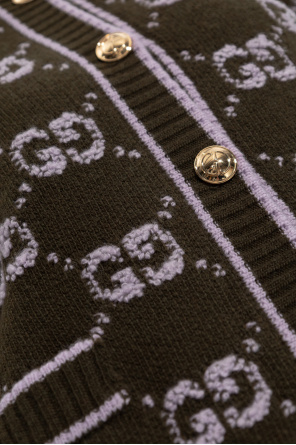 Gucci Cardigan with "GG" pattern