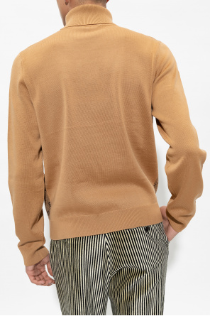 Gucci Gucci logo-embroidered cashmere jumper