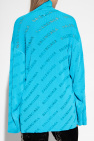 Balenciaga Oversize ribbed turtleneck sweater