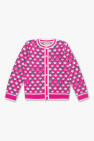 Gucci Kids Cardigan with floral motif